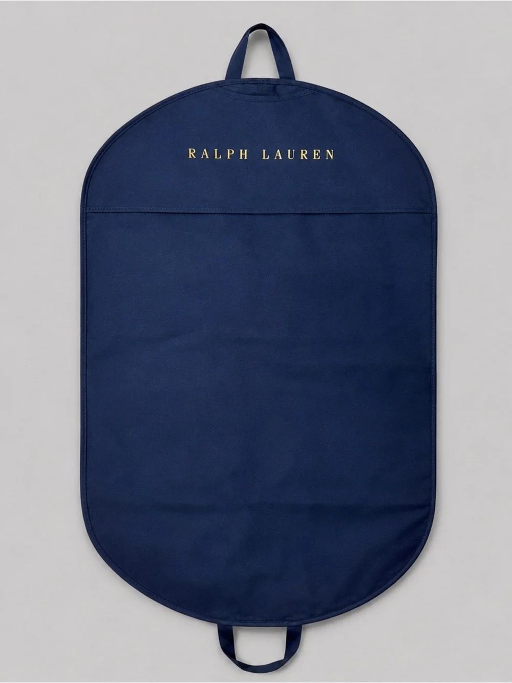 Ralph Lauren Garment Bag Navy Blue 24x39 for Suits Shirts Blazers Travel Storage